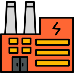 Elektrische fabrik  Symbol