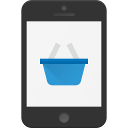 Mobile Shopping  Icon