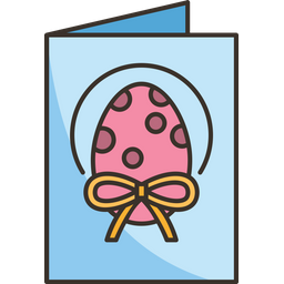 Easter Card  Icon