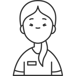 Female Nurse  Icon