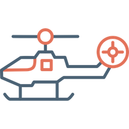 전투기 헬리콥터  아이콘