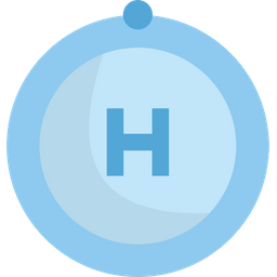 Hydrogen  Icon