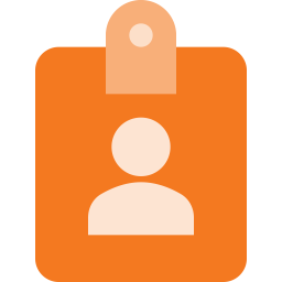 Identification card  Icon