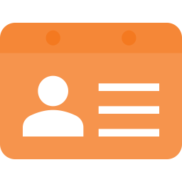 Identification card  Icon