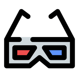 3D-Brille  Symbol