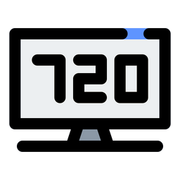 720p television  Icon