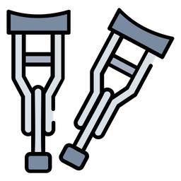 Crutches  Icon