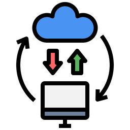 Computersicherung und -wiederherstellung  Symbol