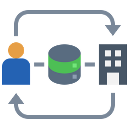 Automatisches Senden und Empfangen  Symbol