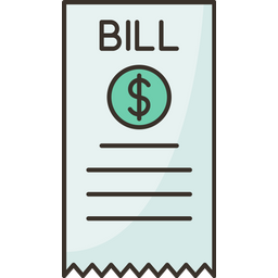 Bill Receipt  Icon