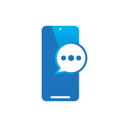 Mobile Chat  Icon