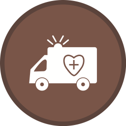 Krankenwagen  Symbol