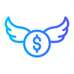 Flying Money  Icon