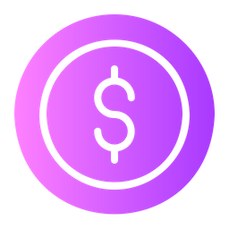 Dollar Coin  Icon