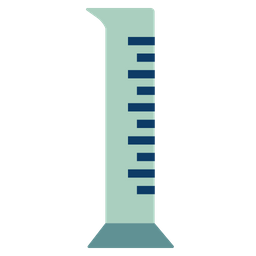 실험실 실린더  아이콘