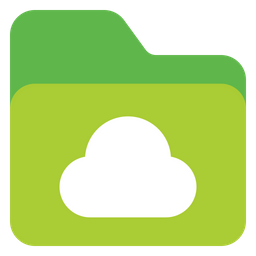 Cloud Folder  Icon