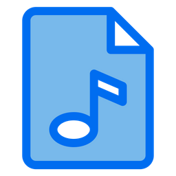 Audio File  Icon