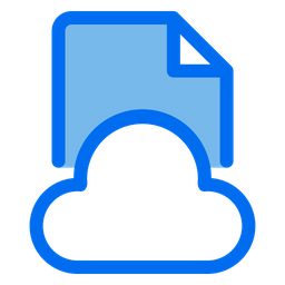 Cloud File  Icon