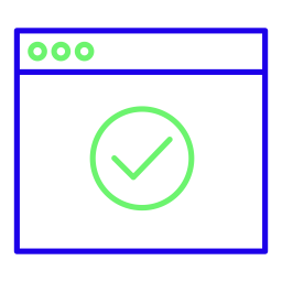Navegador aprobado  Icono