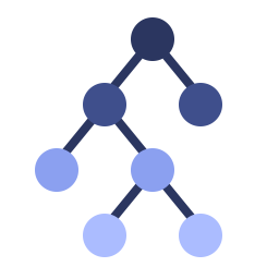 Diagrama de árvore binária  Ícone