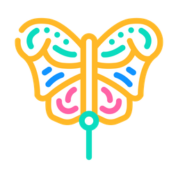 나비 연 나비 모양 연 나비 아이콘