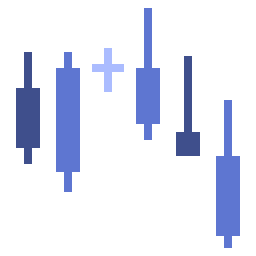 Candlesticks chart  Icon