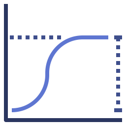 Curve graph  Icon