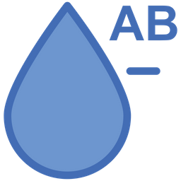 Ab Negative Blood Group  Icon