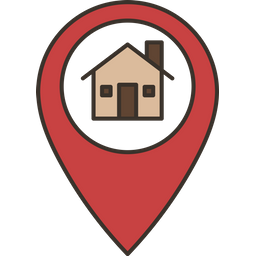 Home Address  Icon