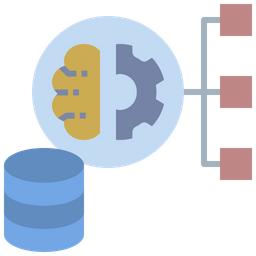 Procesamiento de datos  Icono