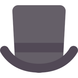 Sombrero elegante  Icono
