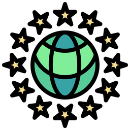 Global Network  Icon