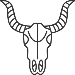 Bull Skull  Icon