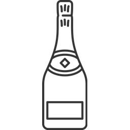 Champagne Bottle  Icon