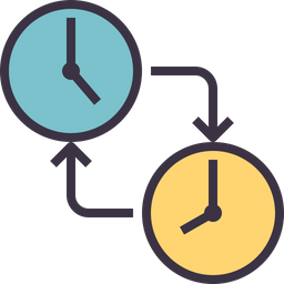 Flexible Time  Icon