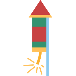 Feuerwerk  Symbol