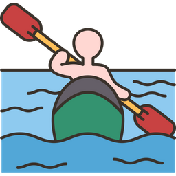 Canoeing  Icon