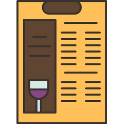 Beverage List  Icon