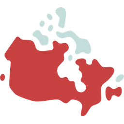 Canada Map  Icon