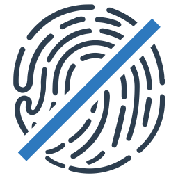 Cancellation Biometric Identification Icon