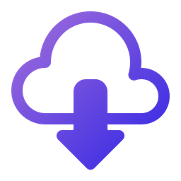 Cloud Download  Icon