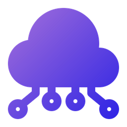 Cloud Hosting  Icon