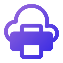 Cloud Printer  Icon