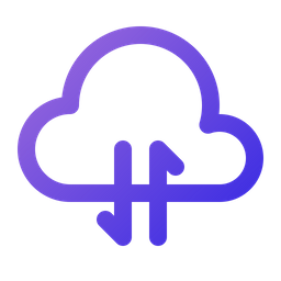 Cloud Transfer  Icon