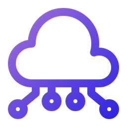 Cloud Hosting  Icon