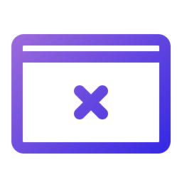 Delete Website  Icon