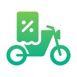 Bike Tax  Icon