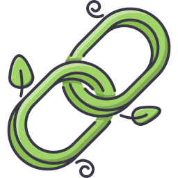 Organischer Link  Symbol