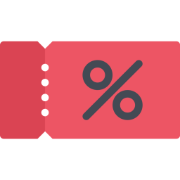 Coupon Commerce Hand Icon