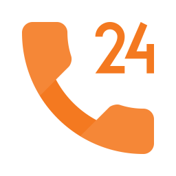 24 hour call service  Icon